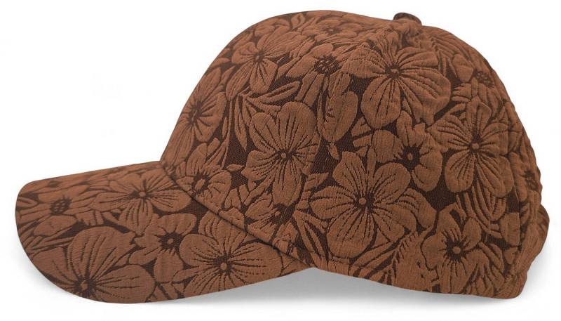 styleBREAKER Baseball Cap Basecap mit Blumen Muster Ton in Ton (1-St) von styleBREAKER