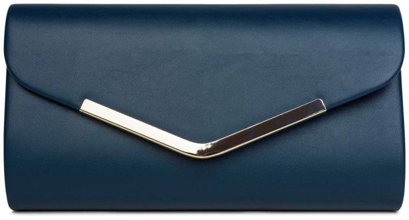 styleBREAKER Clutch Clutch im Envelope Design mit Metall Zierleiste (1-tlg) von styleBREAKER