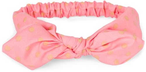 styleBREAKER Damen Haarband mit Punkte Muster, Schleife und Gummizug, Stirnband, Headband, Pinup, Rockabilly, Haarschmuck 04026036, Farbe:Apricot-Beige von styleBREAKER