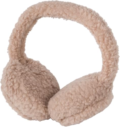 styleBREAKER Damen Ohrschützer aus zotteligem Teddyplüsch - Stylische und warme Earmuffs für kalte Tage 04026071, Farbe:Taupe styleBREAKER Damen Ohrschützer aus zotteligem Teddyplüsch - Stylische und warme Earmuffs für kalte Tage 04026071, Farbe:Taupe von styleBREAKER