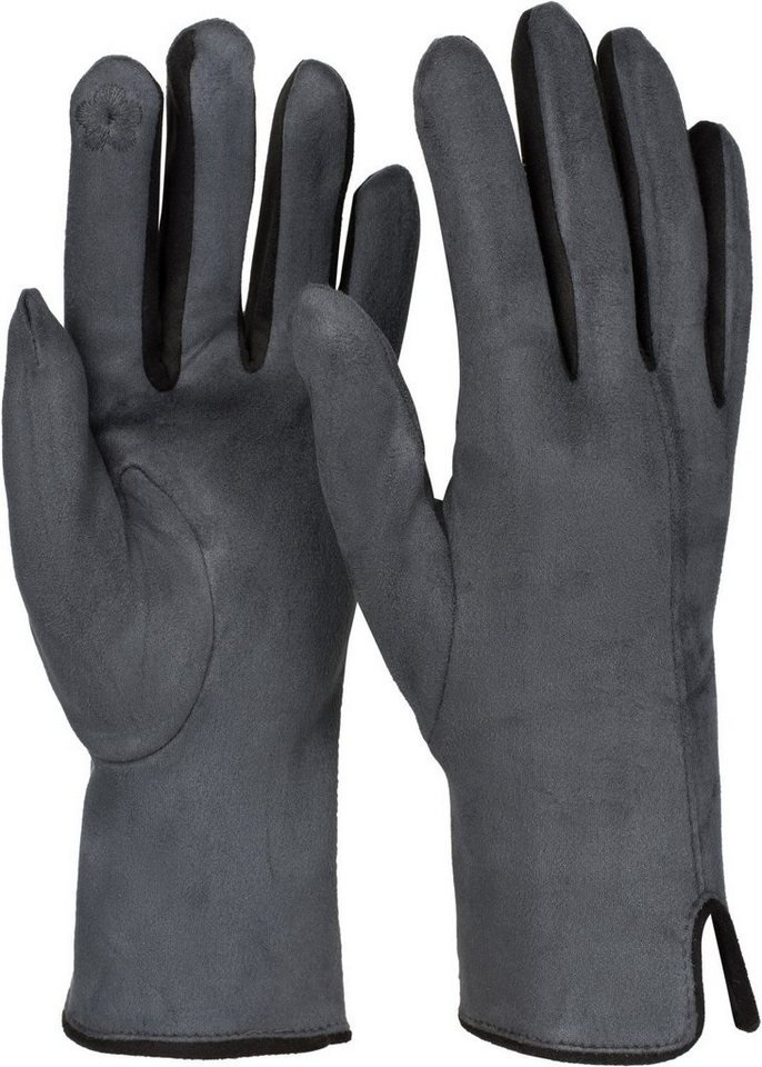 styleBREAKER Fleecehandschuhe Touchscreen Handschuhe Kontrast (1-St) styleBREAKER Fleecehandschuhe Touchscreen Handschuhe Kontrast (1-St) von styleBREAKER