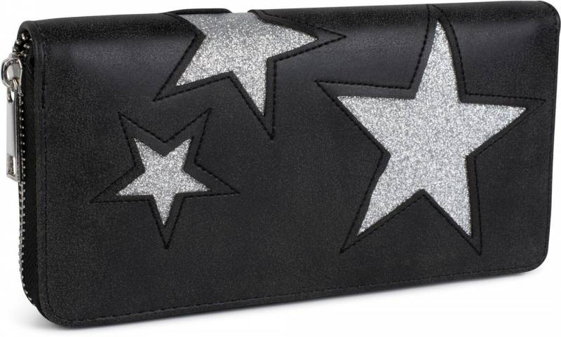 styleBREAKER Geldbörse Geldbörse mit glitzerndem Stern Cutout (1-tlg) von styleBREAKER