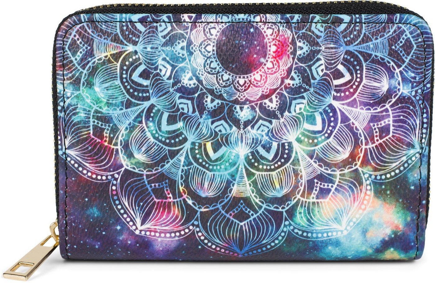 styleBREAKER Geldbörse Kleine Geldbörse Mandala Ornament Muster (1-tlg) von styleBREAKER