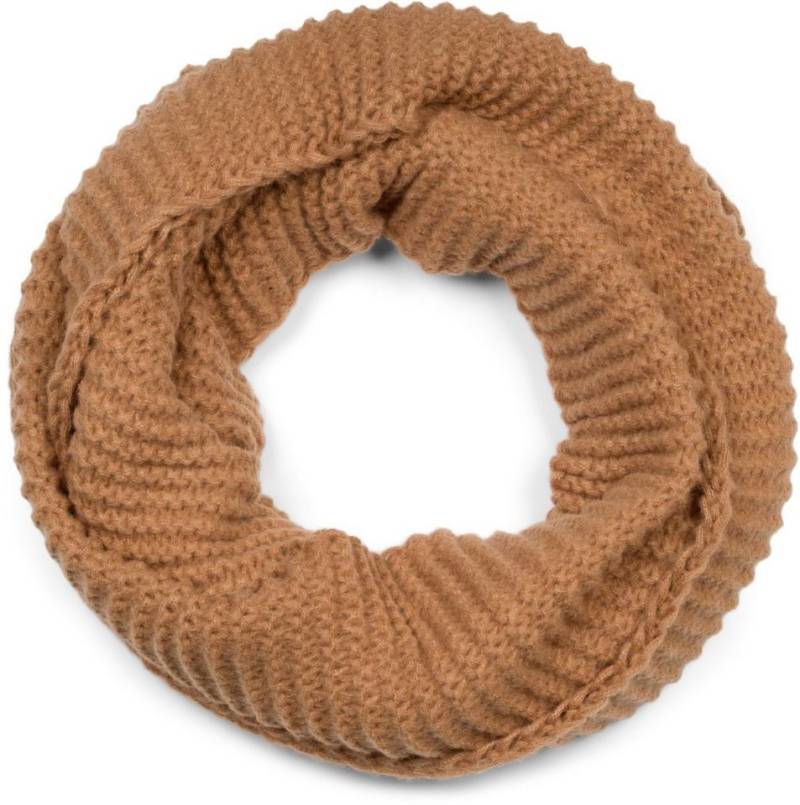 styleBREAKER Loop Strick Loop Wellenmuster, (1-St) von styleBREAKER