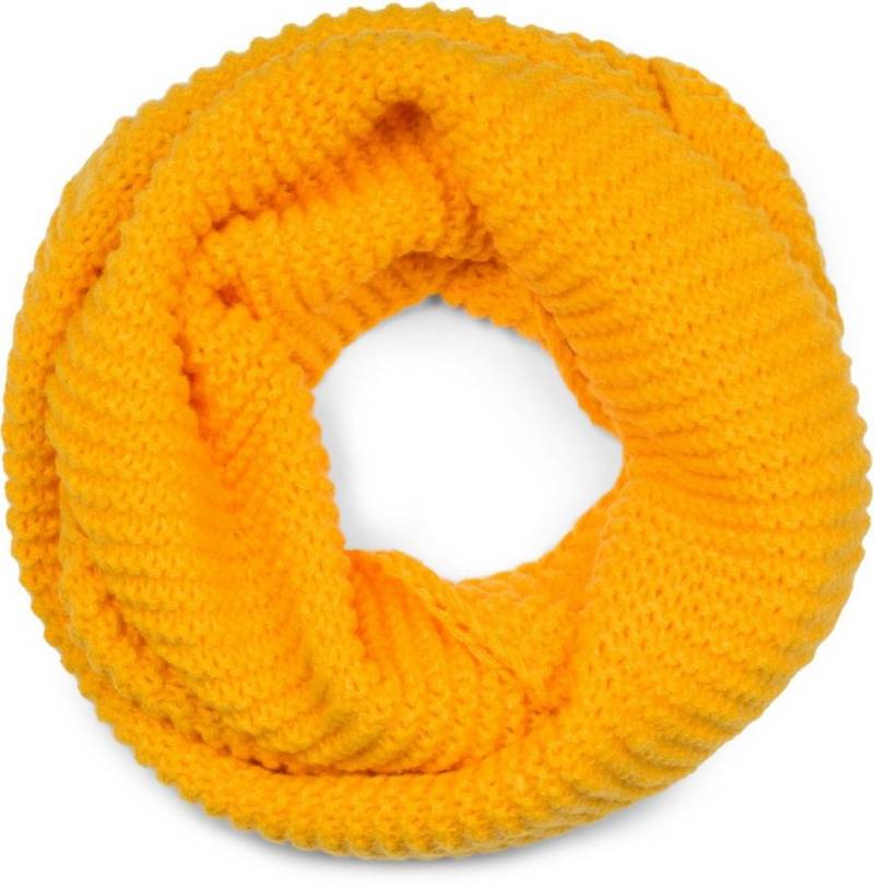 styleBREAKER Loop Strick Loop Wellenmuster, (1-St) von styleBREAKER