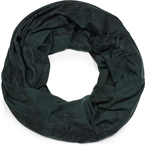 styleBREAKER Loop Schal gemustert im Destroyed Vintage used Look, Schlauchschal, Tuch, Unisex 01016150, Farbe:Petrol styleBREAKER Loop Schal gemustert im Destroyed Vintage used Look, Schlauchschal, Tuch, Unisex 01016150, Farbe:Petrol von styleBREAKER