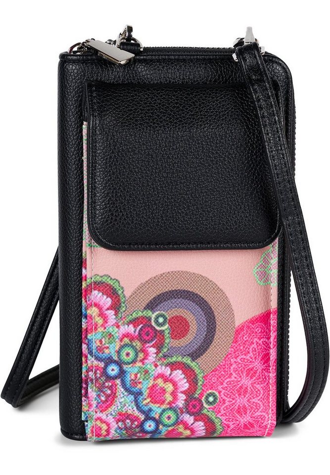 styleBREAKER Mini Bag (1-tlg), Mini Bag Ethno Blumen Blüten - RFID Schutz von styleBREAKER