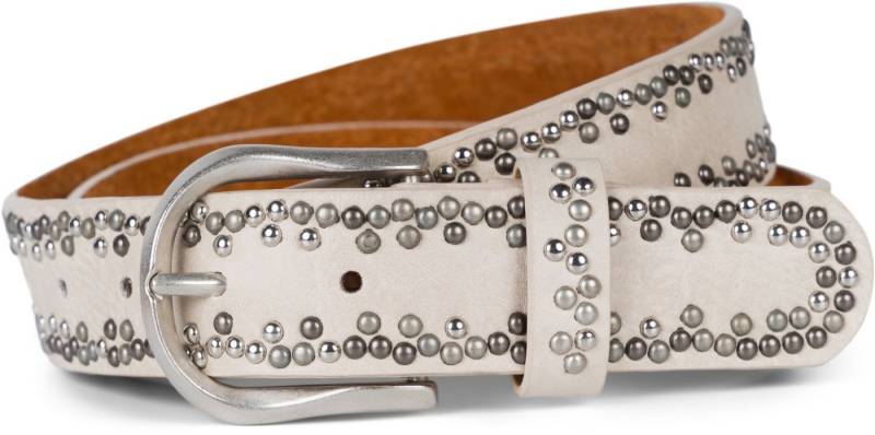 styleBREAKER Nietengürtel Gürtel mit kleinen Nieten (1-St) von styleBREAKER