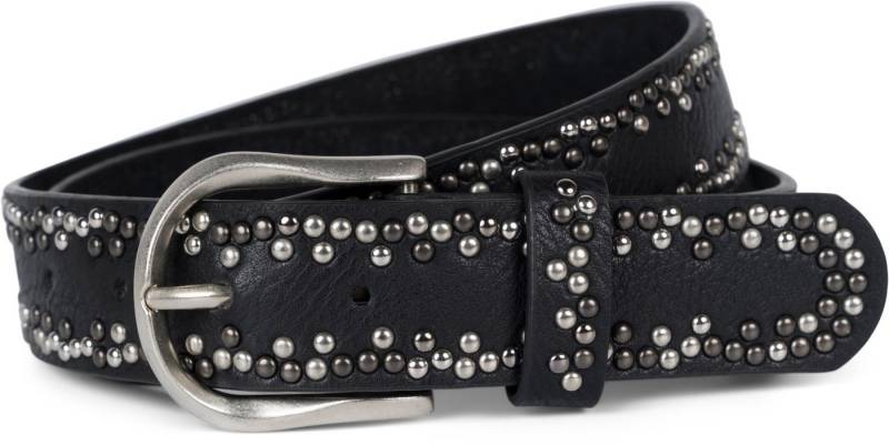 styleBREAKER Nietengürtel Gürtel mit kleinen Nieten (1-St) von styleBREAKER