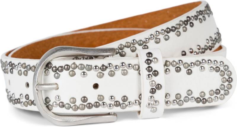 styleBREAKER Nietengürtel Gürtel mit kleinen Nieten (1-St) von styleBREAKER