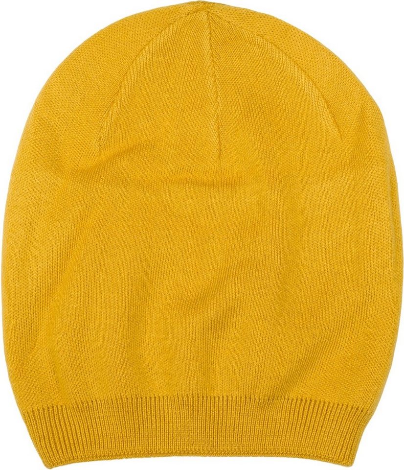 styleBREAKER Strickmütze (1-St) Feinstrick Beanie Mütze Uni Doppellagig von styleBREAKER