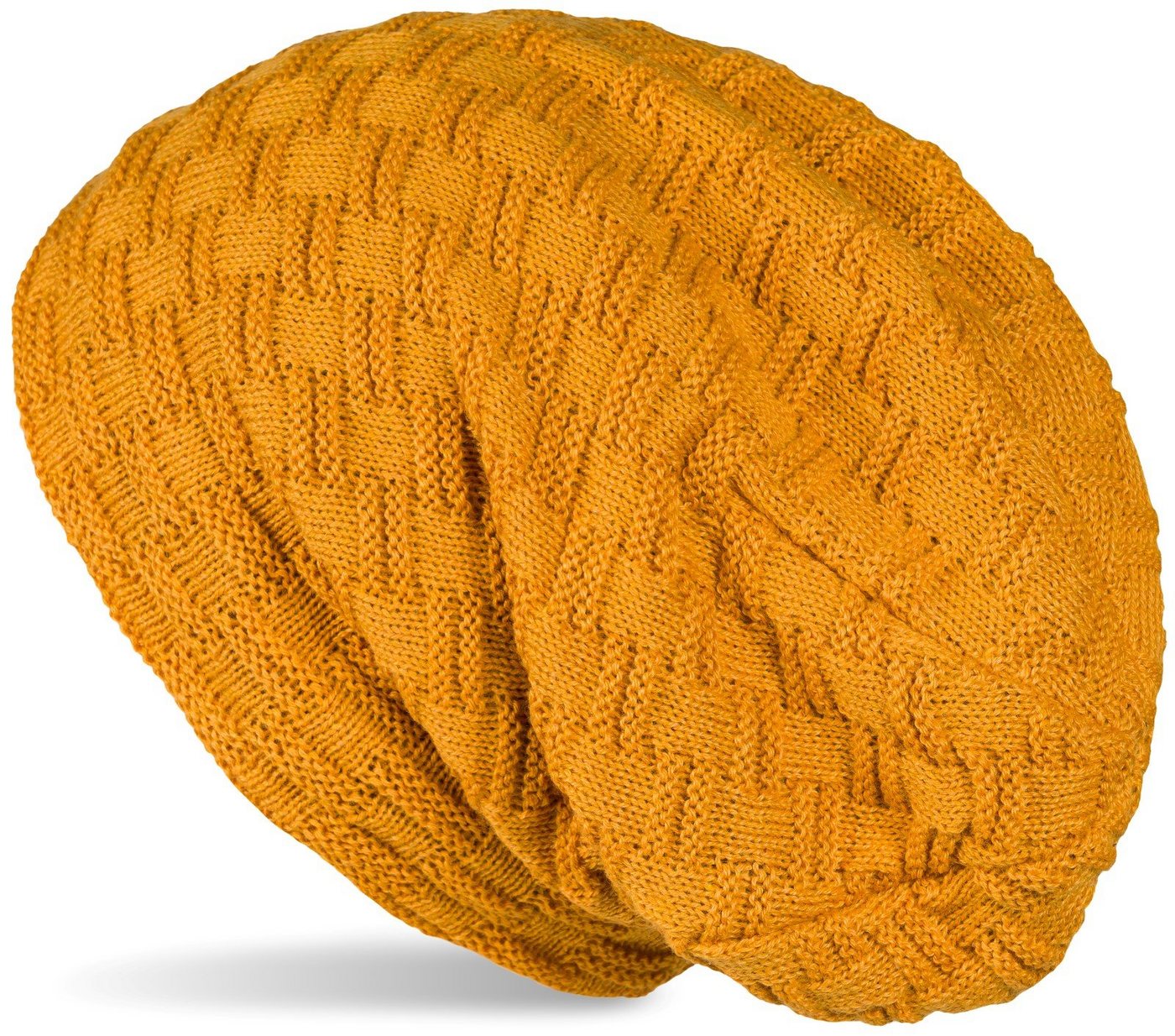 styleBREAKER Strickmütze (1-St) Feinstrick Beanie mit Flecht Muster und Teddyfleece von styleBREAKER