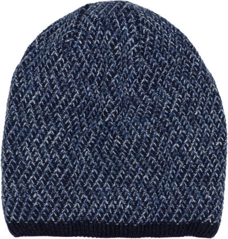 styleBREAKER Strickmütze Strick Beanie Mütze Dreieck Bunt mit Thermo-Fleece (1-St) von styleBREAKER