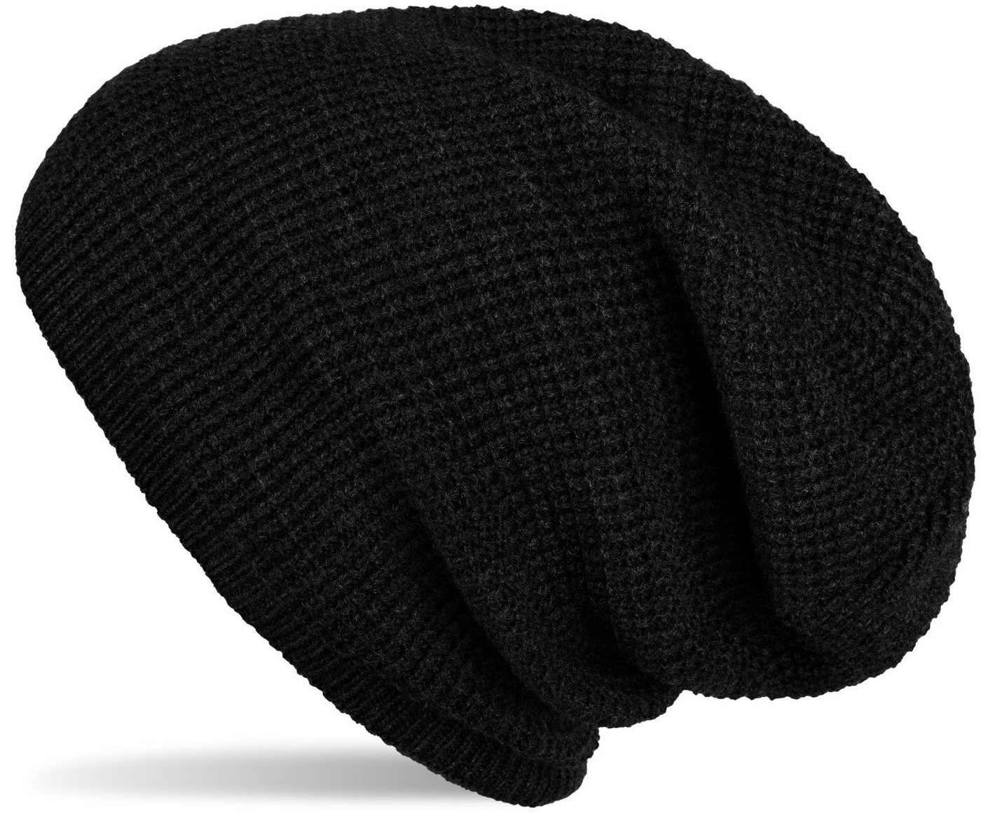 styleBREAKER Strickmütze (1-St) Strick Beanie Mütze mit Karo Strickmuster von styleBREAKER