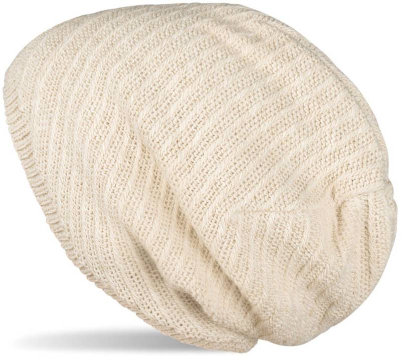 styleBREAKER Strickmütze Strick Beanie Mütze mit Thermo-Fleece (1-St) von styleBREAKER