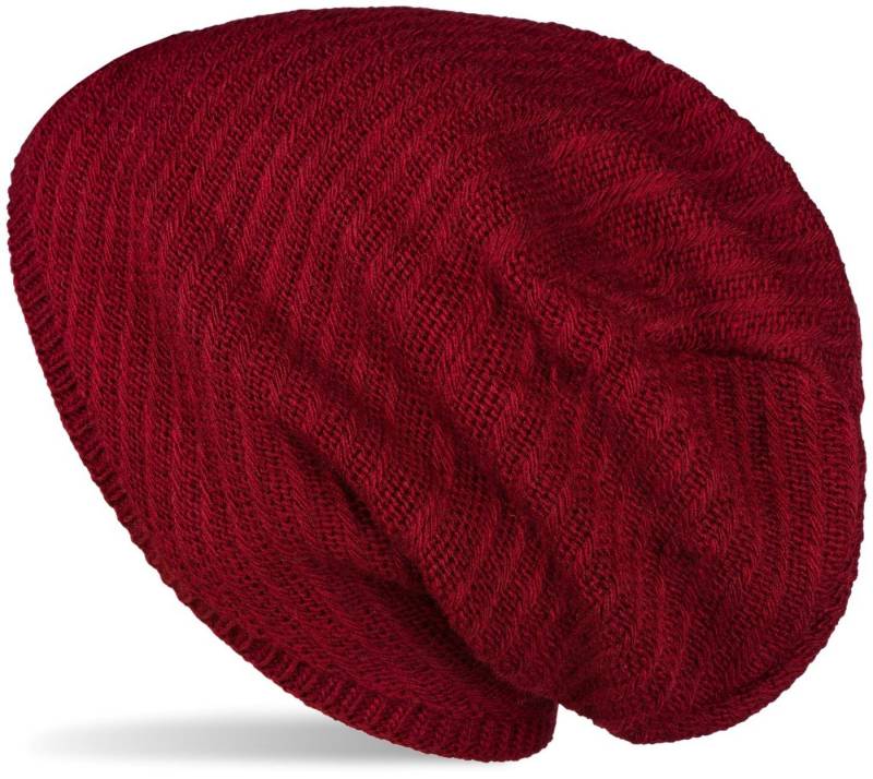 styleBREAKER Strickmütze Strick Beanie Mütze mit Thermo-Fleece (1-St) von styleBREAKER