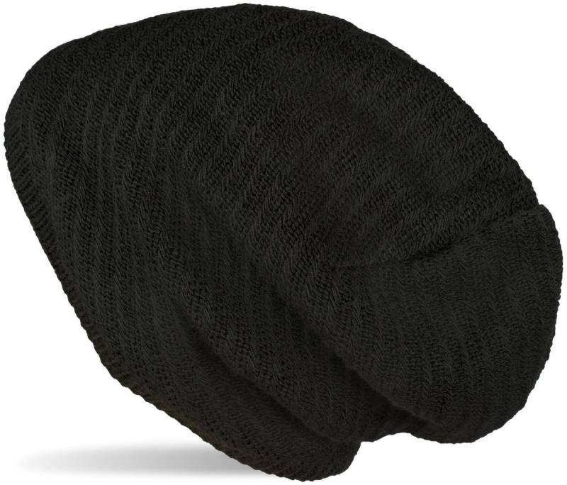 styleBREAKER Strickmütze Strick Beanie Mütze mit Thermo-Fleece (1-St) von styleBREAKER