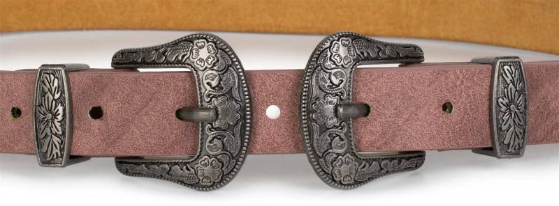 styleBREAKER Taillengürtel Gürtel mit Doppelter Schnalle, Taillengürtel (1-St) von styleBREAKER