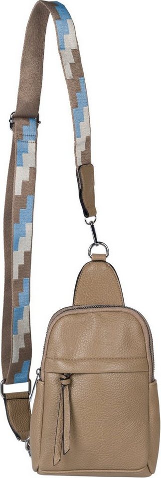 styleBREAKER Umhängetasche One Shoulder Rucksack Uni (1-tlg) von styleBREAKER