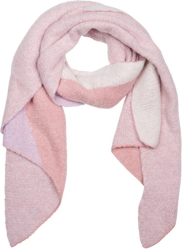 styleBREAKER XXL-Schal Asymmetrischer Web Schal 3-Farbig, (1-St) von styleBREAKER