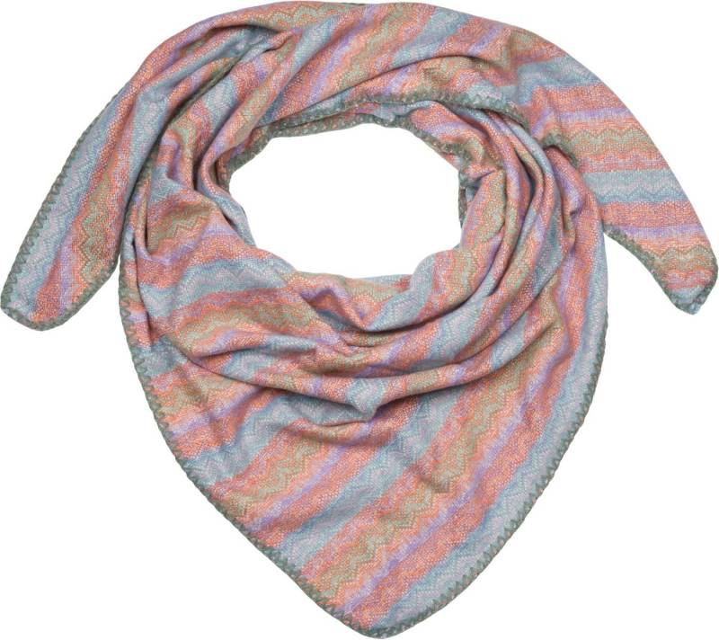 styleBREAKER XXL-Schal, (1-St), Dreieckstuch Zick-Zack Webmuster von styleBREAKER