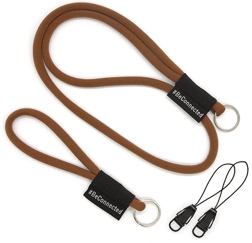 stylected Schlüsselband Set als Schlüsselanhänger (15cm & 45cm) - Band mit Ring für Schlüssel, Ausweis, Handy, Kamera - Lanyard für Herren, Damen & Kinder von stylected