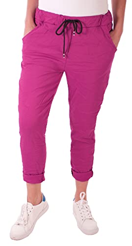 stylx Damen Jogginghose im Vintage Look Sweatpants für Freizeit Sport und Fitness (as3, Numeric, Numeric_38, Numeric_40, Regular, Regular, brombeer) von stylx