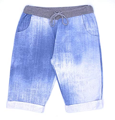stylx Damen Shorts Capri Bermuda Boyfriend Kurze Sommerhose Sporthose Hot Pants (J04, 38/40) von stylx