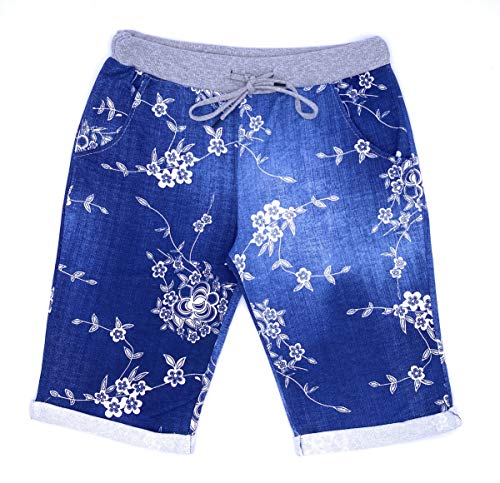 stylx Damen Shorts Capri Bermuda Boyfriend Kurze Sommerhose Sporthose Hot Pants (J18, 40/42) von stylx
