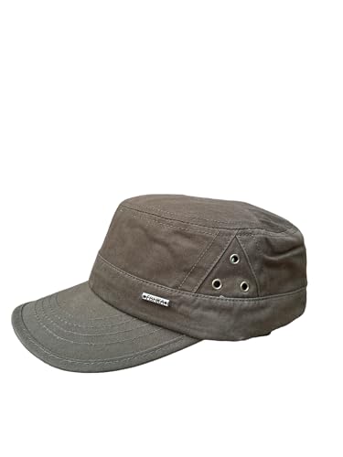 stylx Herren Damen Military Army Stil Cap aus Baumwolle verstellbare Sonnen Kappe für Wandern und Sport (DE/NL/SE/PL, Alphanumerisch, Einheitsgröße, Khaki) von stylx