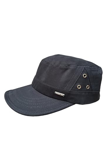 stylx Herren Damen Military Army Stil Cap aus Baumwolle verstellbare Sonnen Kappe für Wandern und Sport (DE/NL/SE/PL, Alphanumerisch, Einheitsgröße, schwarz) von stylx