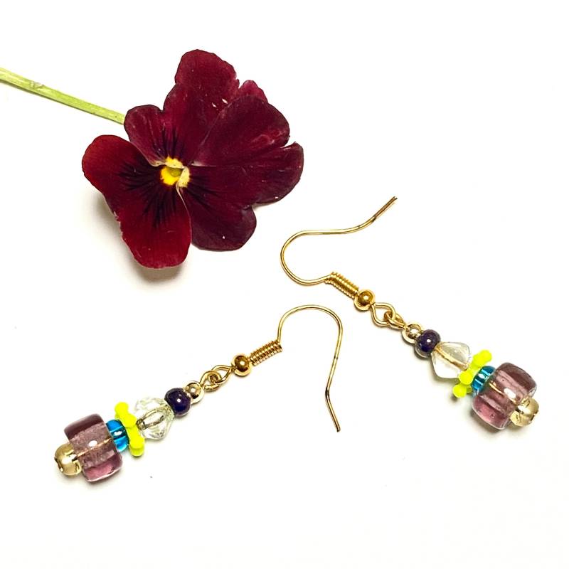 Schmuck Hängeohrringe Ohrringe Hänger - Hip Neon Wild Bunt Gold Für Valentinstag Frau Freundin Geburtstag Geschenk Mitbringsel Ostern Schmuck Hängeohrringe Ohrringe Hänger - Hip Neon Wild Bunt Gold Für Valentinstag Frau Freundin Geburtstag Geschenk Mitbringsel Ostern von subery