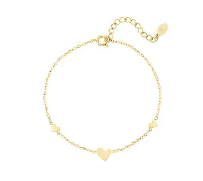 suebidou Armband Damen Armband gold mit Herzen von suebidou