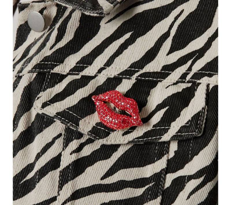 suebidou Brosche Damen Brosche 'Red Lip' von suebidou