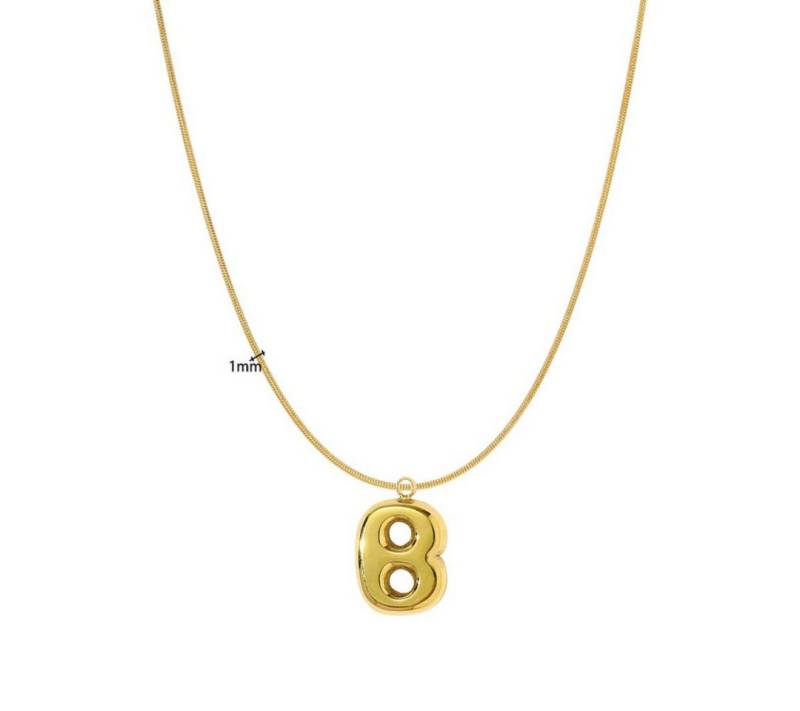 suebidou Charm-Ketten-Set Halskette Classic und Buchstaben-Anhänger von suebidou