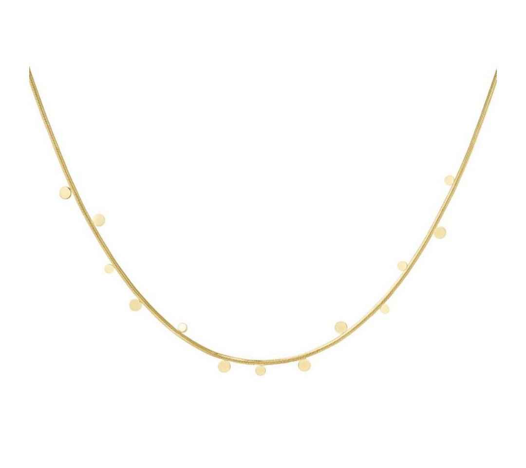 suebidou Edelstahlkette Damen Halskette gold 'Circle Dance' suebidou Edelstahlkette Damen Halskette gold 'Circle Dance' von suebidou