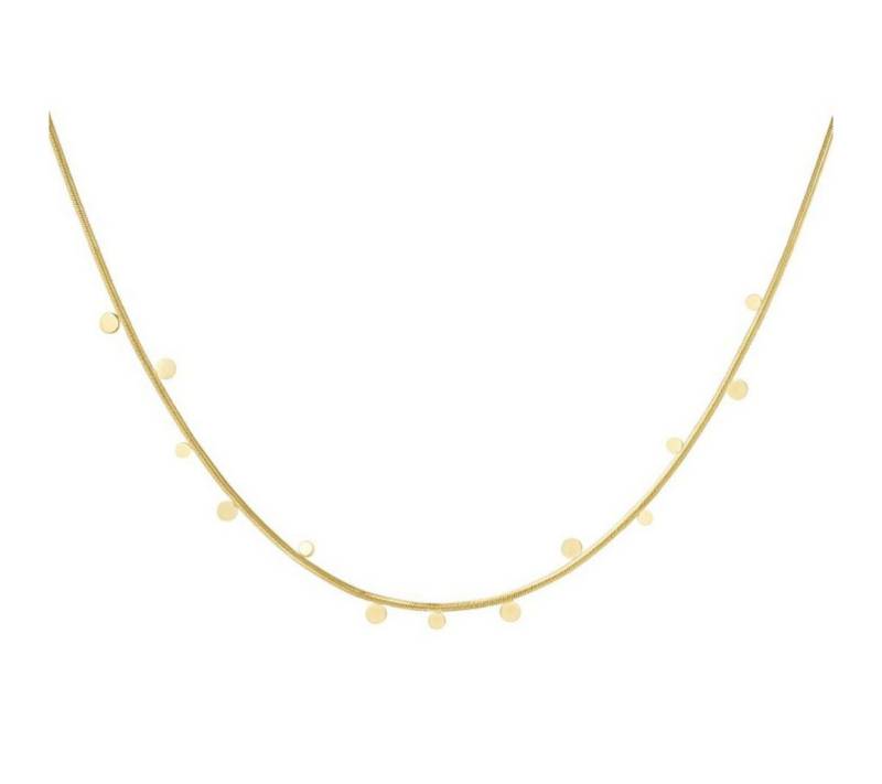 suebidou Edelstahlkette Damen Halskette gold 'Circle Dance' von suebidou