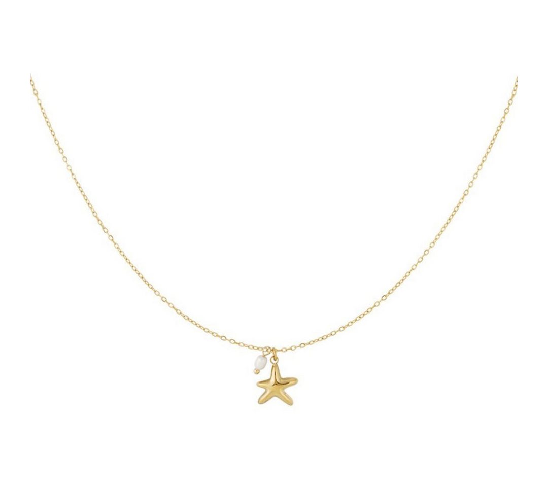 suebidou Edelstahlkette Damen Halskette gold 'Starfish' suebidou Edelstahlkette Damen Halskette gold 'Starfish' von suebidou