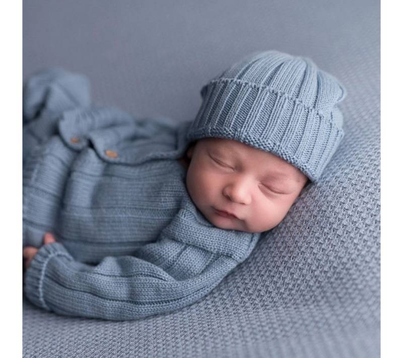 suebidou Erstlingsmütze Baby Strickmütze 0-6 Monate Baumwolle Mütze ohne Innennähte ohne Innennähte von suebidou