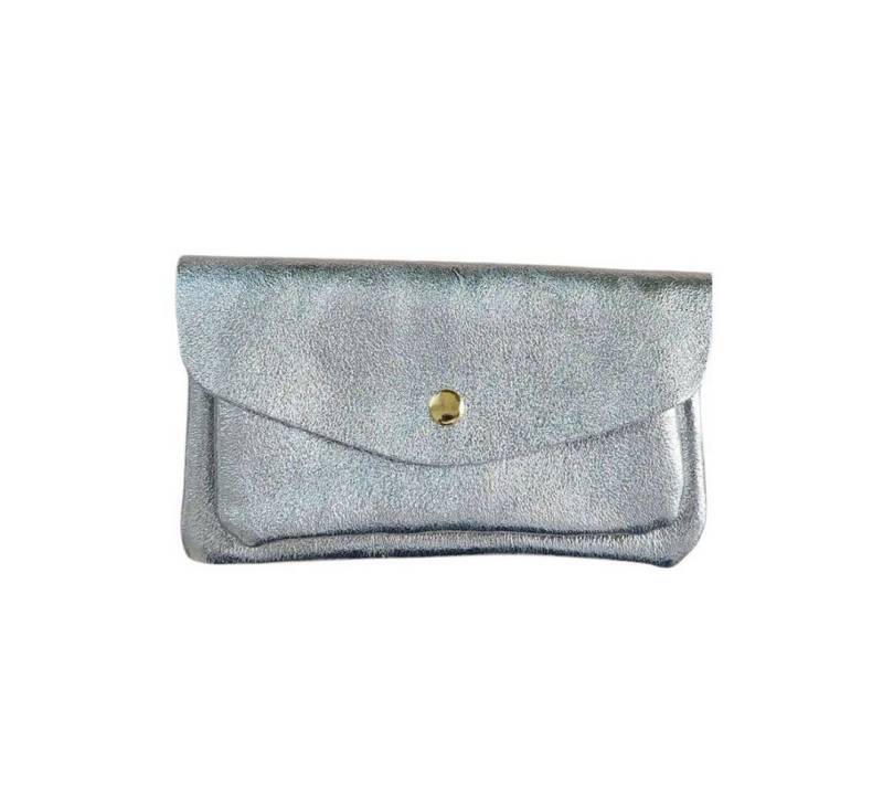 suebidou Geldbörse Damen Brieftasche aus Leder metallic silber suebidou Geldbörse Damen Brieftasche aus Leder metallic silber von suebidou