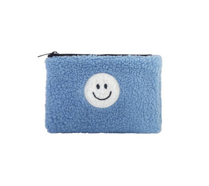 suebidou Kosmetiktasche Make Up Tasche mit Teddyfell und Smily Kulturtasche Etui für Damen, Teddyfell, modische Farben suebidou Kosmetiktasche Make Up Tasche mit Teddyfell und Smily Kulturtasche Etui für Damen, Teddyfell, modische Farben von suebidou