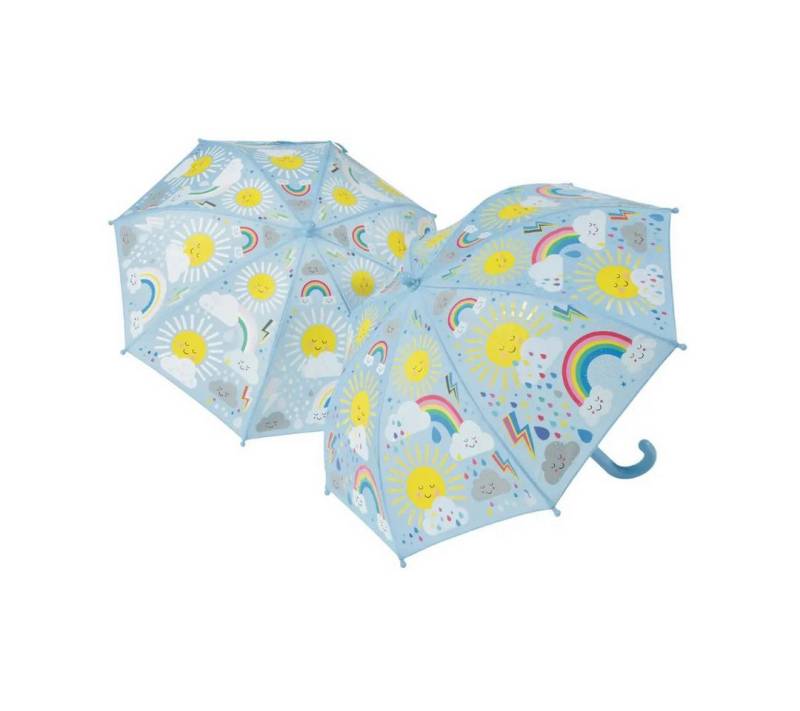 suebidou Langregenschirm Magic Splash Farbwechsel Regenschirm für Kinder verschiedene Motive, Farbwechsel bei Regen von suebidou