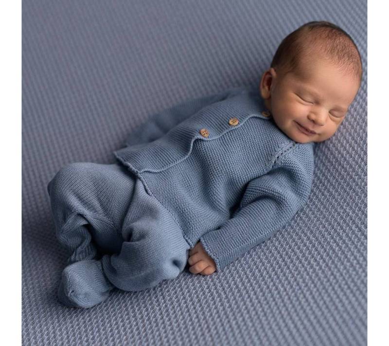 suebidou Neugeborenen-Geschenkset Baby-Set Jäckchen und Hose mit Füßen aus 100% Baumwolle (Jäckchen und Hose mit Füßchen) nachhaltig, kreativ von suebidou