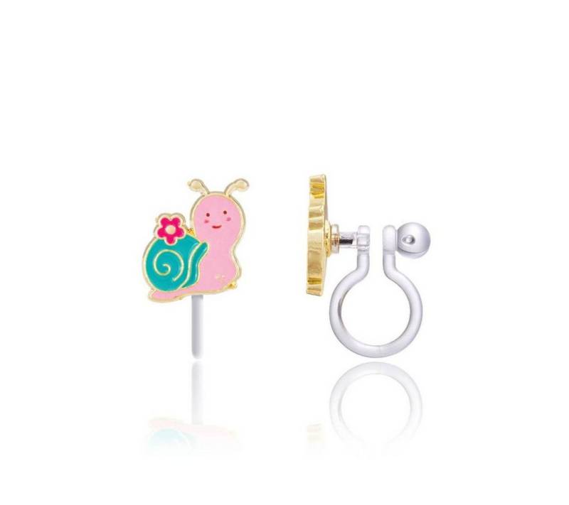 suebidou Ohrclip-Set Cutie Ohrclips Clip On - Ohrringe für Kinder ohne Ohrlöcher, Edelstahl, Emaille und Silikon hypoallergen von suebidou