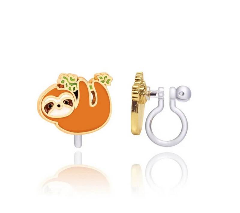 suebidou Ohrclip-Set Cutie Ohrclips Clip On - Ohrringe für Kinder ohne Ohrlöcher, Edelstahl, Emaille und Silikon hypoallergen von suebidou