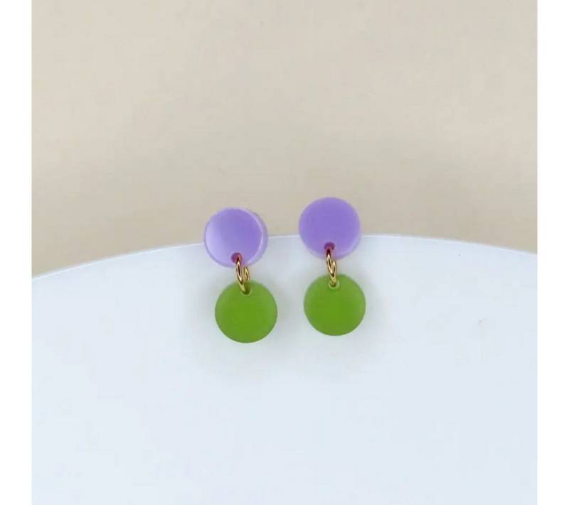 suebidou Ohrring-Set Damen Ohrringe Dotty flieder/grün von suebidou