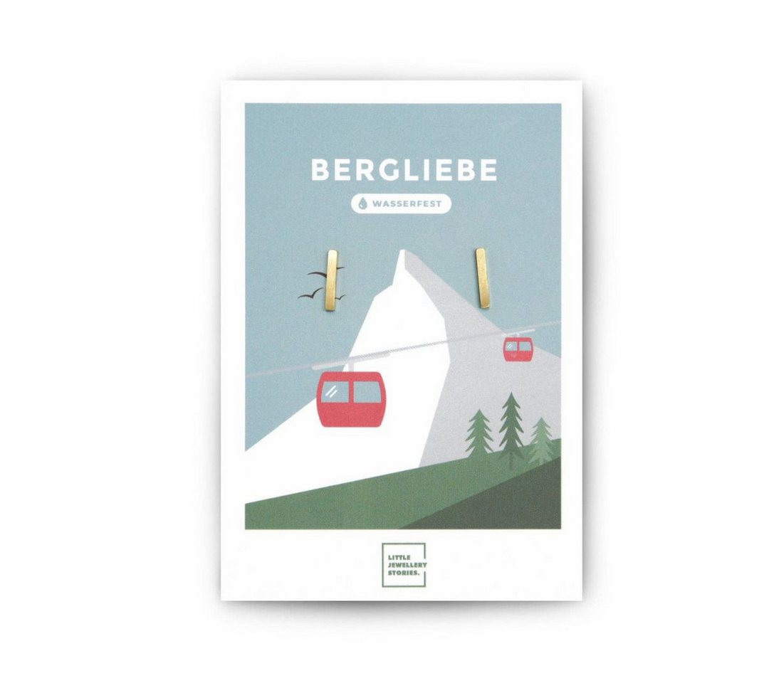 suebidou Ohrring-Set Damen Ohrringe aus Premium Edelstahl vergoldet wasserfest hypoallergen von suebidou