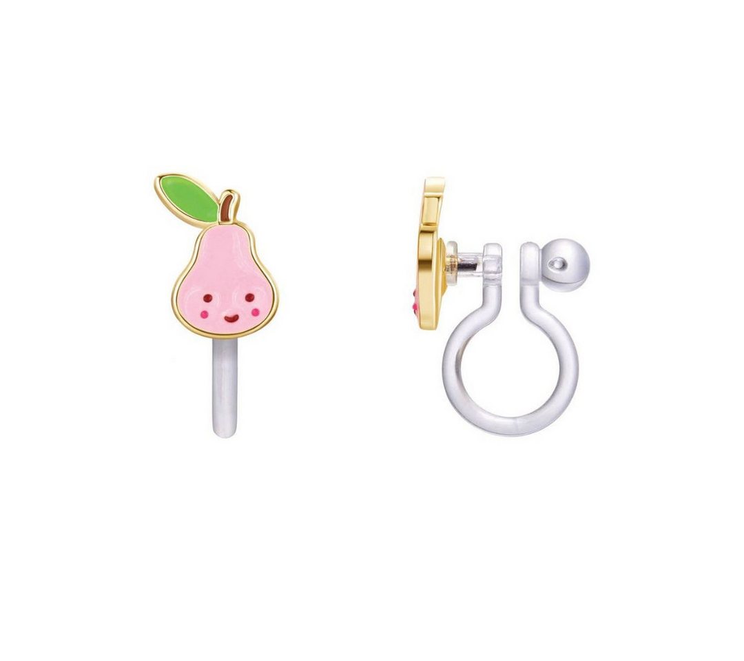 suebidou Paar Ohrclips hochwertige Cutie Ohrclips Clip Ons mit süßen Motiven hypoallergen, Edelstahl und Silikon hypoallergen suebidou Paar Ohrclips hochwertige Cutie Ohrclips Clip Ons mit süßen Motiven hypoallergen, Edelstahl und Silikon hypoallergen von suebidou