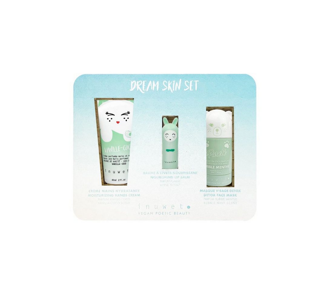 suebidou Pflege-Geschenkset Pflegeset in einer Geschenkbox 'Dream Skin Set Aqua', nachhaltig, kreativ von suebidou