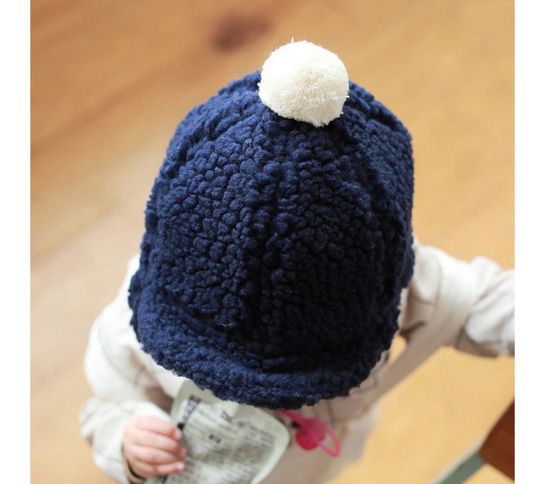 suebidou Plüschmütze Baby und Kleinkind Mütze Cap mit Ohrenschützern Teddyplüsch Teddyfell, Plüsch, wärmend, atmungsaktiv, supersüß von suebidou